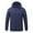 Blue, variant on Men Women Heating Jacket Heated Coat 5 Heating Area USB Charging Jackets Outdoor Warm Heated Clothing for Riding Skiing