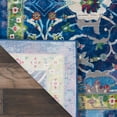 thumbnail image 5 of Nourison Global Vintage Persian Blue 8'10" x 11'10" Area Rug, (9x12), 5 of 8