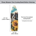 thumbnail image 4 of HELLHERO Spaniels Sunflowers Ironing Board Cover for Friends Elastic Edge 3 Fasteners Breathable Easter, 4 of 4