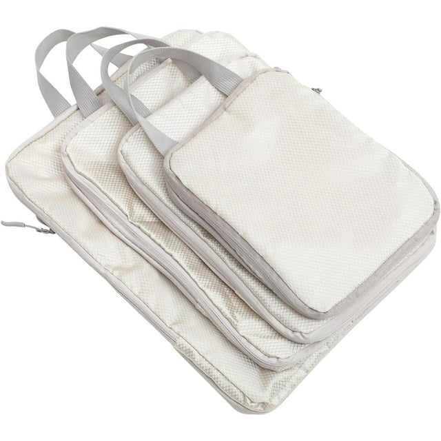 Wekity 4pcs Packing Bags for Suitcases Diaper Bag Organizer Pouches Packing Cubes for Diaper Bag Diaper Bag Packing Cubes Extra Large Packing Cubes Oversized Accessories Travel Polyester-4824