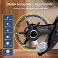 thumbnail image 3 of Kit de herramientas para ojales Hole Punch, 2 en 1, 2 en 1, de piel con 200 ojales, 3 of 7