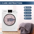 thumbnail image 3 of Kata Westinghouse Electric Blankets Heated Throw with Soft Cozy Sherpa RUST Sherpa Solid Color, 3 of 7