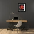 thumbnail image 3 of Reynolds, Richard 15x18 Black Ornate Wood Framed with Double Matting Museum Art Print Titled - Dahlia 4, 3 of 4