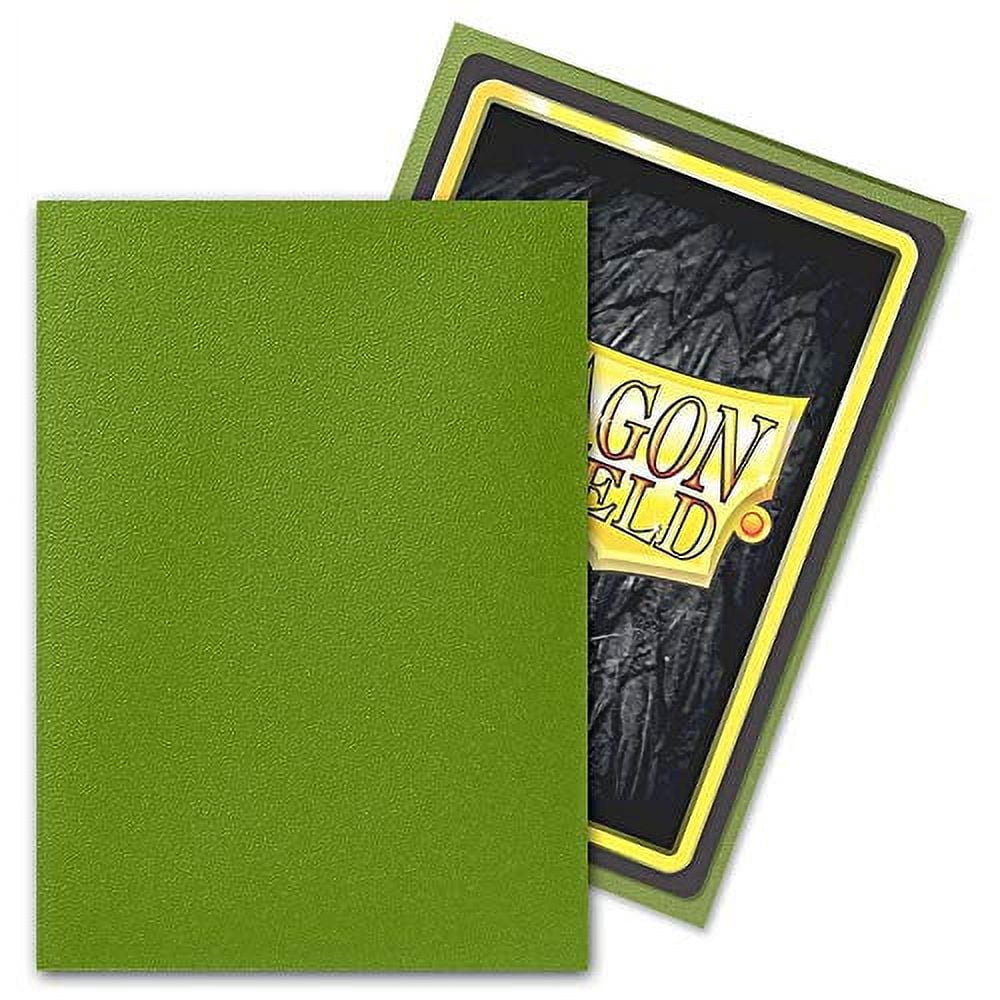 10 Packs Dragon Shield Matte Mini Japanese Olive Green 60 ct Card Sleeves Display Case