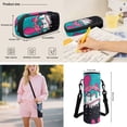 thumbnail image 4 of HUIACONG Cute Baseball Drip Kids Backpack, 17 Inch Large Capacity Lightweight School Bag Includes Bookbag, Lunch Box, Pencil Pouch, Water Bottle Sleeve, Complete 4PCS Set for Boys Girls Age 6-8, 4 of 7