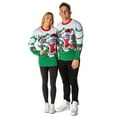 thumbnail image 3 of Tom And Jerry Men's Surprise Christmas Present Ugly Sweater Knit Pullover, 3 of 7