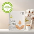 thumbnail image 2 of Attn: Grace Heavy Incontinence Pads for Women (28-Pack) - High Absorbency Sensitive Skin Protection for Heavy Bladder Leaks or Postpartum/Discreet, Breathable, & Plant-Based, 2 of 3
