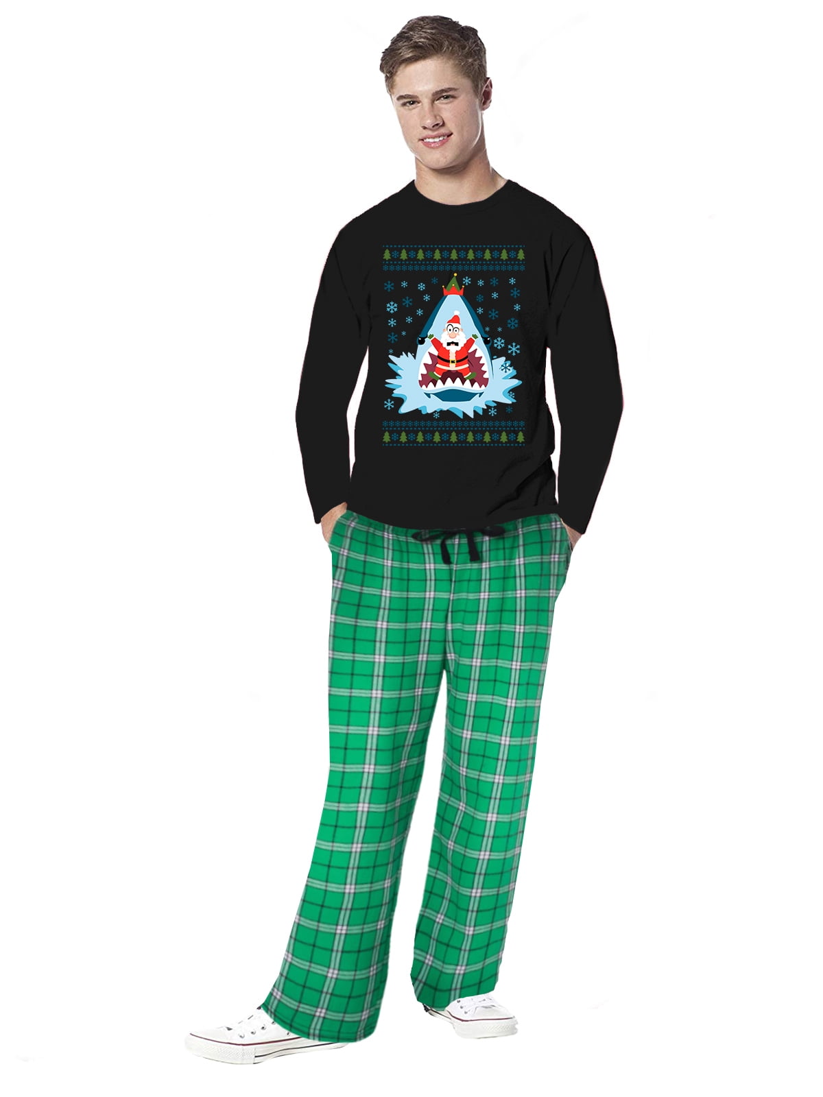 CafePress Santa Trump Pajama Set 