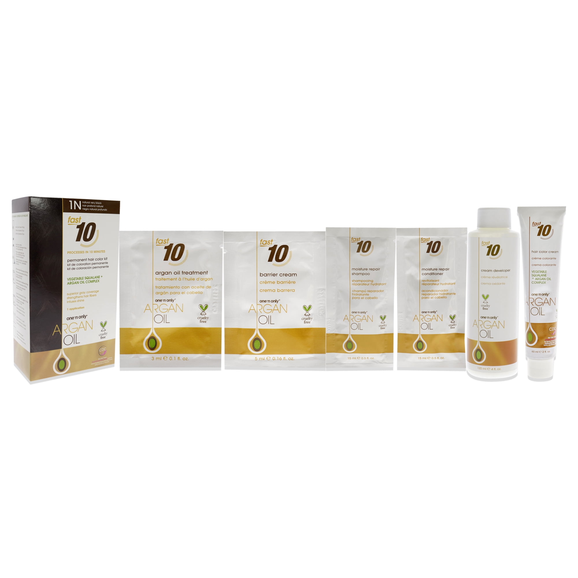 One 'n Only Argan Oil Fast 10 - Safe Dye Care, Permanent