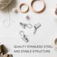 thumbnail image 3 of 30-Pack Stainless Steel Curtain Clips with Hooks for Home Decor and Outdoor Use, 3 of 5