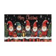 thumbnail image 2 of 2 Pcs Merry Christmas Kitchen Rugs and Mats Set of 2 Xmas Snowflake Winter Happy New Year Kitchen Mats for Floor Non Skid Kitchen Floor Matfor Bath Cooking (47x17+30x17 inches), 2 of 7