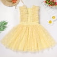 thumbnail image 3 of IDOPIP Baby Girls Sequins Tutu Dress Butterfly Daisy Polka Dots Princess Tulle Evening Gown, 3 of 8