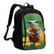 thumbnail image 1 of Balery Tree Frog Sitting On Sunflowes Mochila con carga USB para hombre y mujer - Mochila impermeable y antirrobo para portátil con puerto USB para viajes, trabajo, estudios y universidad, 1 of 7