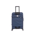 thumbnail image 3 of TOSCANO Gestore Ensemble de Valises Souples Légères 3 Pcs (21/28/32 Pouces), 4 Roues Pivotantes, Extensible - Bleu Marine, 3 of 5