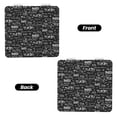 thumbnail image 2 of Uemuo Travel The World Print Compact Portable Pocket Makeup Mirror - Leather Cover, Elegant Travel Cosmetic Mirror for Purse, Pocket, and Handbag-Square, 2 of 9