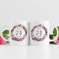 thumbnail image 3 of 74th Birthday Gifts for Women, Mom, Grandma, Sister, Wife, Friend, Aunt - Blessed By God for 74 Years with A Garland Birthday Mug - 11oz Coffee Mug (74th Birthday Gift), 3 of 6