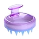 thumbnail image 5 of Champú de silicona para la cabeza, cepillo de masaje para el cuero cabelludo, peine para lavar el cuero cabelludo (púrpura) Likrtyny Para estrenar, 5 of 8