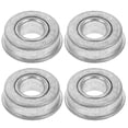 thumbnail image 1 of SHISUYAN 4 Pcs Roulements à Billes à Bride pour Tondeuse à Gazon Roulements en Acier de Remplacement pour Tondeuse Autoportée Pièces de Réparation d'Équipement de Pelouse Pièces Agricoles, 1 of 8