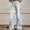 A253 White, variant on Xdegoge Polka Dot Flare Jeans for Women High Waisted Straight Leg Printed Trousers Classic Button Fly Stretchy Comfy Y2K Fashion Bottoms Streetwear Casual Dating