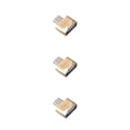 thumbnail image 1 of maskred New Arrival High Transmission USB 3.1 Phone Camera TF Memory Card Reader OTG Adapter Type-c Port Golden no chain 3Set, 1 of 6