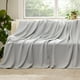 thumbnail image 5 of Manta Bedsure, 100% algodón, tamaño XL, para cama, color gris, 5 of 6