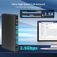 thumbnail image 3 of Conmutador Ethernet GigaPlus de 2,5 GB, 10 puertos, 8 x 2,5 G Base-T, 2 puertos SFP+ de 10 G, 3 of 7