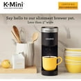 thumbnail image 5 of Restored Keurig K-Mini Single Serve Coffee Maker with 6-12Oz Cup Sizes, Quick Brewing, and Removable Drip Tray, Black (Refurbished), 5 of 8