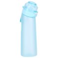 thumbnail image 3 of 650ML Agua con Taza Botella Saborizada Bebida con Pajita Más ( ) Azul Cielo Azul, 3 of 9