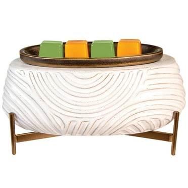 ScentSationals Full Size Wide Fragrance Warmer, Zen Stone
