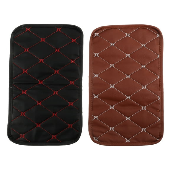 Mizh 2pcs Comfortable Car Armrest Cushion Fashion Car Armrest Pad Vehicle Armrest Mat