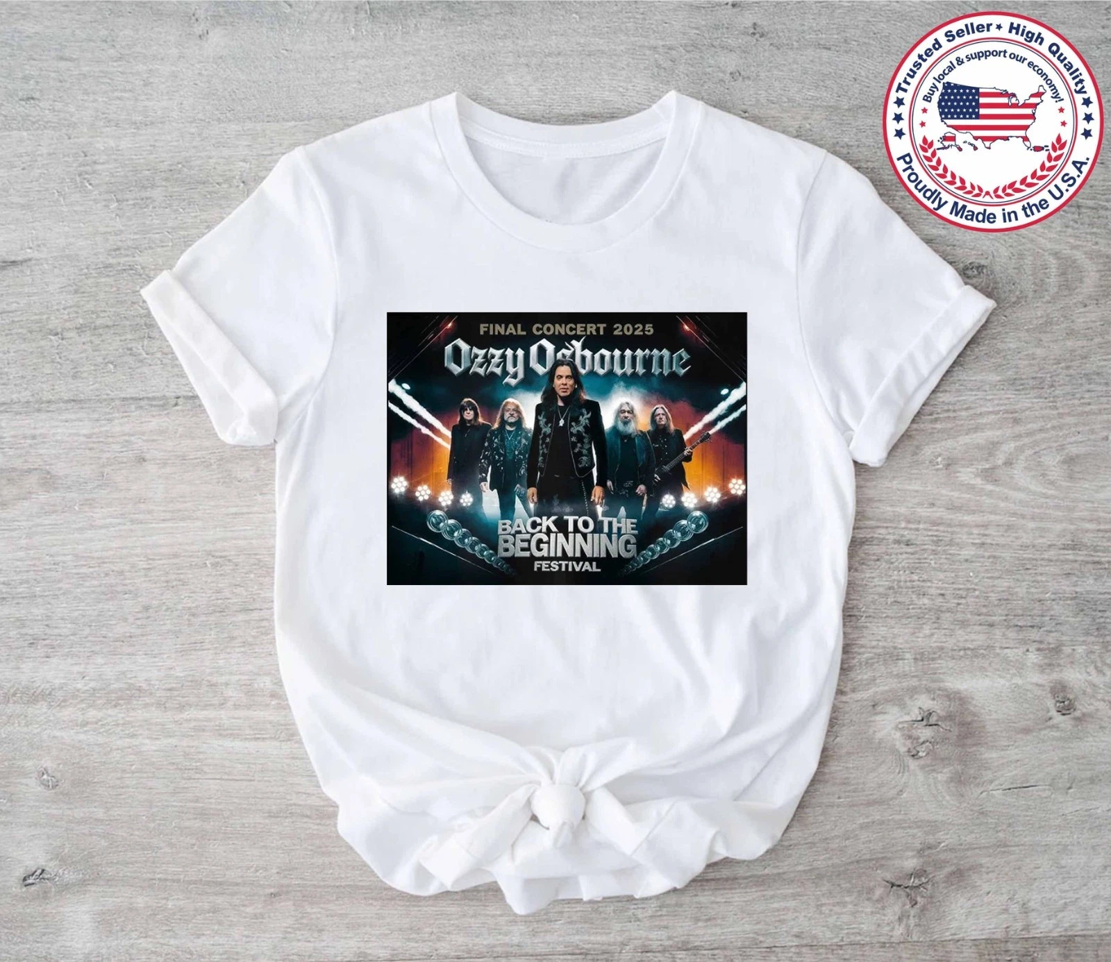 Ozzy Osbourne Black Sabbath Final Concert 2025 T-Shirt