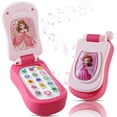 thumbnail image 1 of Teléfono plegable para bebés Pretend Play Toy FENYAN con música y luz, 1 of 7