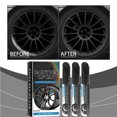 thumbnail image 4 of Wheel Scratch Repair Paint Pen Set, Car Rim Refinishing Paint for Curb Rash Repair, Fast Drying Strong Adhesion, Easy DIY Touch Up, Restore Wheel Appearance for Steel Rims Car Accessories, 4 of 9