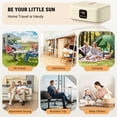 thumbnail image 4 of Portable Clothes Dryer, 8H Timer, w/Remote Control & Dry Bag, Mini Compact Foldable Fast Electric Dryer Machine for Laundry, Travel, Apartment, RV, D, 4 of 7