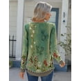 thumbnail image 7 of Zeagoo Shirts for Women 2025 Trendy Long Sleeve Tops Pleated Boho Blouses Business Casual Work Tunic Tee Tshirts, 7 of 7