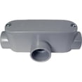 thumbnail image 2 of Cantex Conduit Outlet Body, PVC, T, Back Type: Flat 5133568, 2 of 2