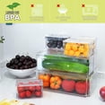 thumbnail image 3 of Set de 10 Organizadores de almacenamiento de alimentos Brandtrendy Libres de BPA, 3 of 7