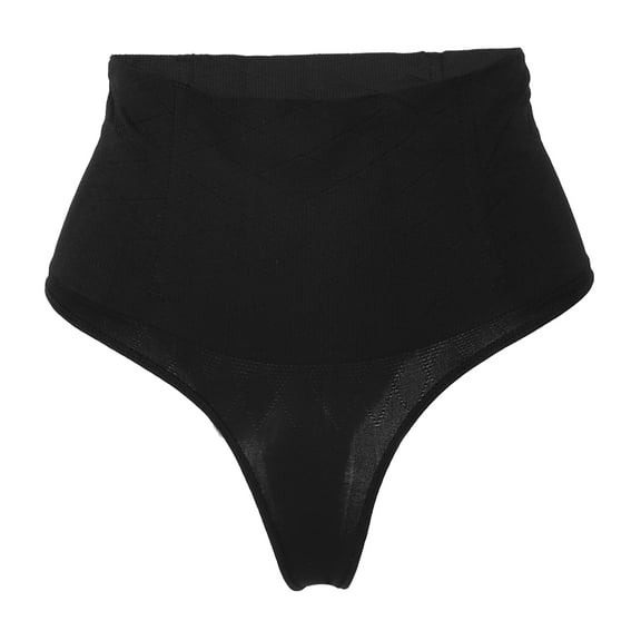 Unique Bargains 1 Pcs Women Slimming Body Shaping Tummy Control Shapewear Control Panties Underwear Black M
