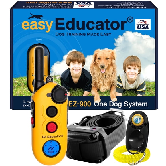 Control remoto Dog Trainer Educator EZ-900-1/2 millas a prueba de agua