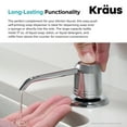 thumbnail image 2 of KRAUS Kitchen Soap and Lotion Dispenser in Stainless Steel, 2 of 7