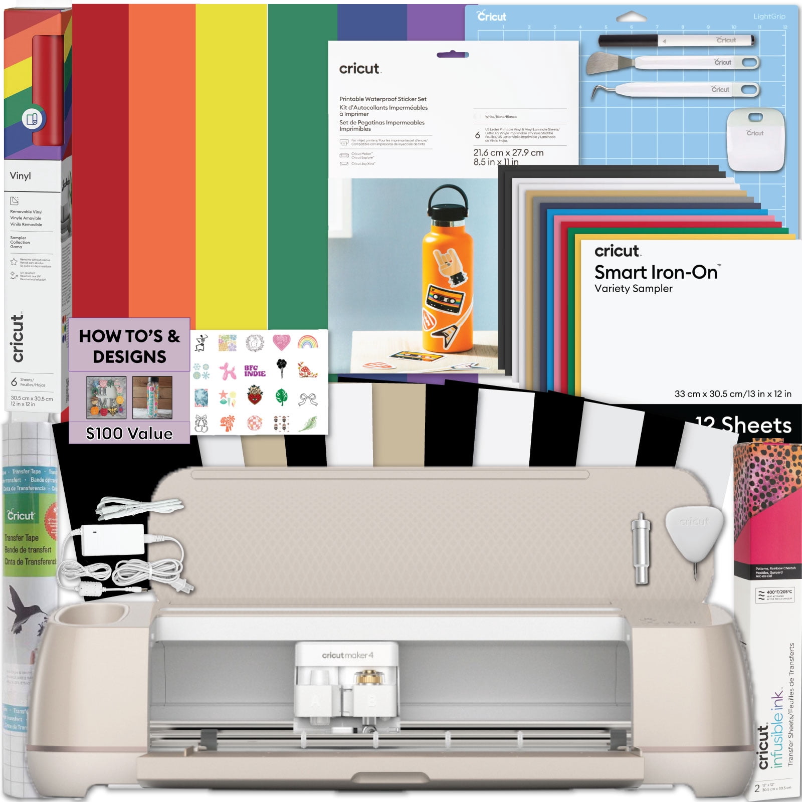 Cricut Maker 3 Smart Die-Cutting Machine, Card Starter Bundle Mist
