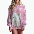 thumbnail image 1 of Sudadera con capucha para mujer, con estampado de HELLO KITTY, manga larga, talla grande, informal, para otoño, y2k, 1 of 1