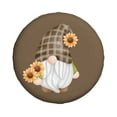 thumbnail image 2 of Easygdp Sunflower Gnomes 4 Wheel Sun Guard, Spare Tire Cover,Universal Trailer Suv Truck Camper Travel,Easy To Install And Remove -17 Inch, 2 of 9