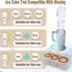 thumbnail image 3 of 2/3/4/30Grid Ice Cube Tray for Stanley Cup Tumbler Cup , Cylinder-Shaped Silicone Ice Mold with Lid , Stanley Cup Accessories, 3 of 5