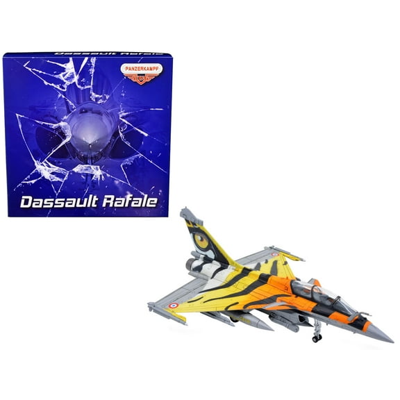 Dassault Rafale B Fighter Jet "Ocean Tiger" with Missile Accessories "Panzerkampf Wing" Series 1/72 Scale Model by Panzerkampf