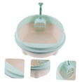 thumbnail image 2 of FL Cat Litter Box Pee Splash Guard High-Side Litter Box Kitten Litter Box Pet Toilet Storage, 2 of 9