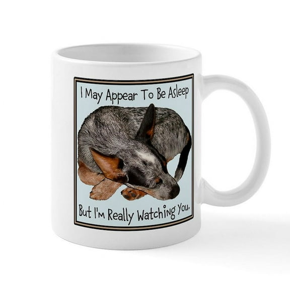 CafePress - Watching You Mugs - 11 oz Ceramic Mug - Novelty Coffee Tea Cup