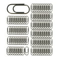 thumbnail image 4 of MAGIDEAL 100 Pieces Paper Clips Premium Metal Paperclips for Home Stationery Personal Black, 4 of 8