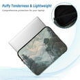 thumbnail image 2 of FORMRS 13"-13.3" Laptop Sleeve Protective Case Soft Carrying Quilted Computer Bag Cover, Moon and House, 2 of 7