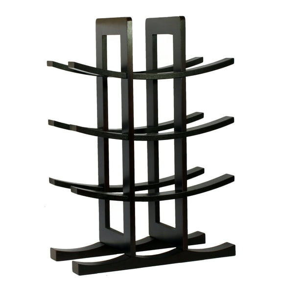 Oceanstar 12-Bottle Bamboo Wine Rack